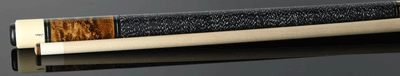 Schon Dark Stained Pool Cue - STL3DS