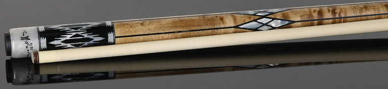 Viking Two-Feather Rising Spirits Pool Cue with Vikore Shaft
