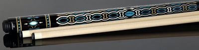 Longoni Ogiva No Wrap Pool Cue with 2 S2 American Shafts