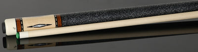 Pechauer JP T Series Chestnut-Stained Maple Pool Cue with Linen Wrap