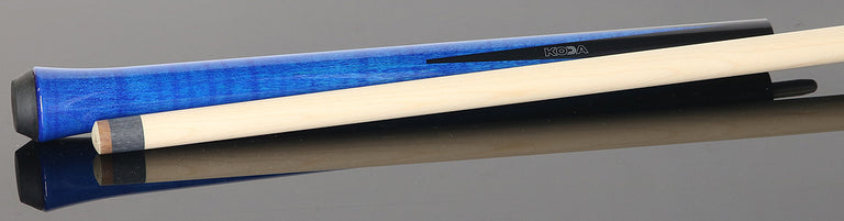 KODA Black with Blue Points Graphic Jump Cue