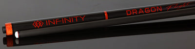 Infinity Dragon Flight Carbon Fiber Long Jump Cue - Magma