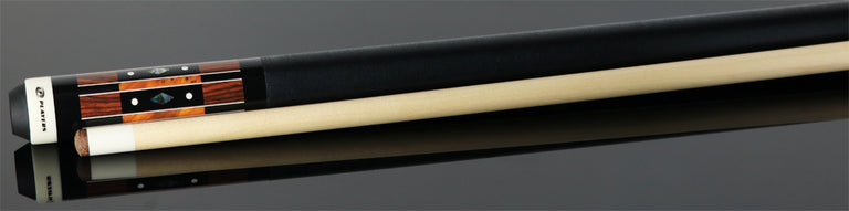 Players Black, Cocobolo, and Thuya Burl Graphic Series Pool Cue - G4144