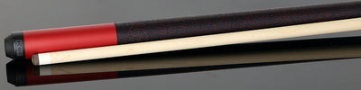 K2 Matte Metallic Red Pool Cue with 12.50mm K2 LD Shaft
