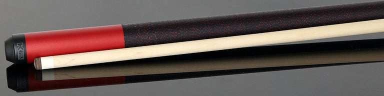 K2 Matte Metallic Red Pool Cue with 12.50mm K2 LD Shaft