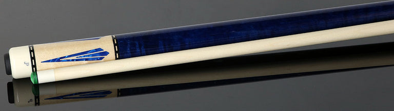 Pechauer JP Series JP07T Natural Maple with Blue Points Pool Cue