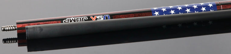 Rhino Voyager Series USA Flag Carbon Jump Cue