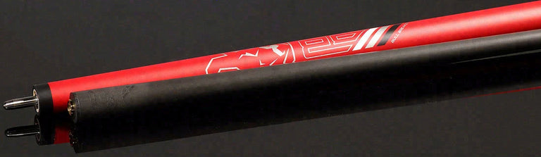 Bull Carbon Ruby Red Bull Breaker Break Cue with Multi-Zone Sport Grip Wrap
