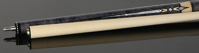 Pechauer JP T Series Smoke-Stained Maple with Pearl Point Inlays No Wrap Pool Cue