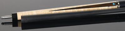 Jacoby Gambler Turquoise Custom Pool Cue with 12.3mm Jacoby Black V4 Carbon Shaft