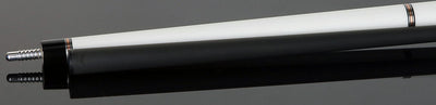 Cueroc Galaxy 2 White Colored Maple No Wrap Pool Cue with Carbon Fiber Shaft