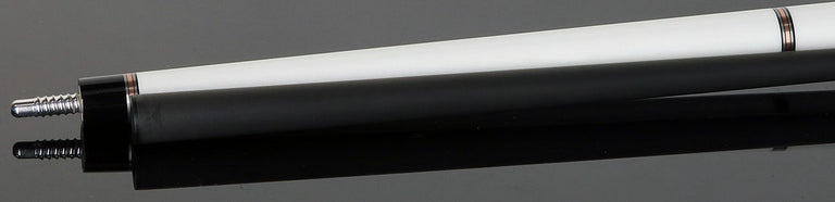 Cueroc Galaxy 2 White Colored Maple No Wrap Pool Cue with Carbon Fiber Shaft