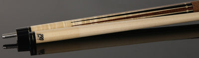 McDermott 50th Anniversary Series Birdseye Maple with Snakewood and Ebony Points Cue with G-Core Shaft and Commemorative 1x1 Case