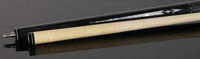 Pechauer JP T Series Carbon-Stained Maple Pool Cue with Linen Wrap