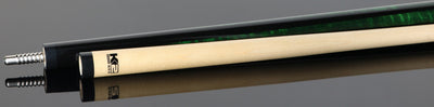 K2 Green Sneaky Pete Radial Pool Cue with 12.5mm Shaft - KLSPGN