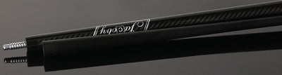 Jacoby Game Changer Series Carbon with Turquoise Ring Play Cue with 12.70mm Jacoby Black V4 Carbon Fiber Shaft
