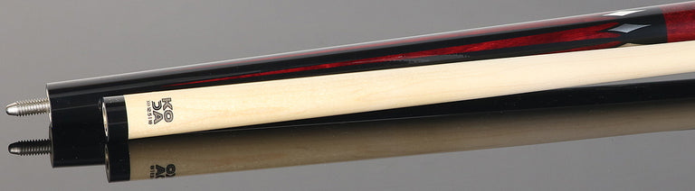 KODA Black with Red Points Graphic No Wrap Play Cue