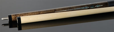 Players Light Grey Maple with Mother of Pearl Graphic Series Pool Cue - G4148