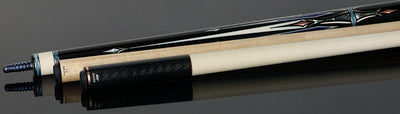 Cuelees Limited Editon Snake Pool Cue with 2 Wood Shafts - CLESNAKE