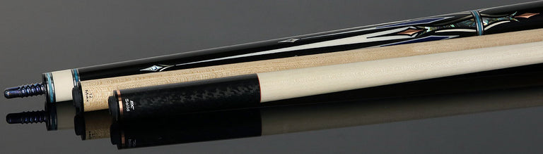 Cuelees Limited Editon Snake Pool Cue with 2 Wood Shafts - CLESNAKE