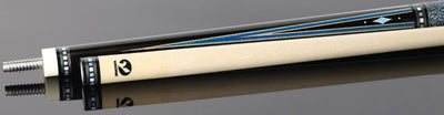 Ariel Carmeli by Viking Diamond Series Blue Diamond Pool Cue with Vikore Shaft - SG-AC-BD