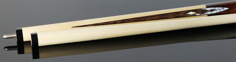 Players Maple with White Recon Wrapless Graphic Series Pool Cue - G4147