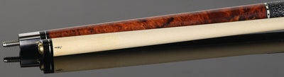 Schon STL Series Burl Pool Cue - STL1BURL