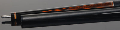 Tiger LX2 Ebony and Snakewood Pool Cue with Lizard Wrap and Fortis Pro Shaft