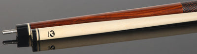 Viking B Series South American Cocobolo with Cocobolo, Birdseye Maple and Black Rings Play Cue - B3741-DIS