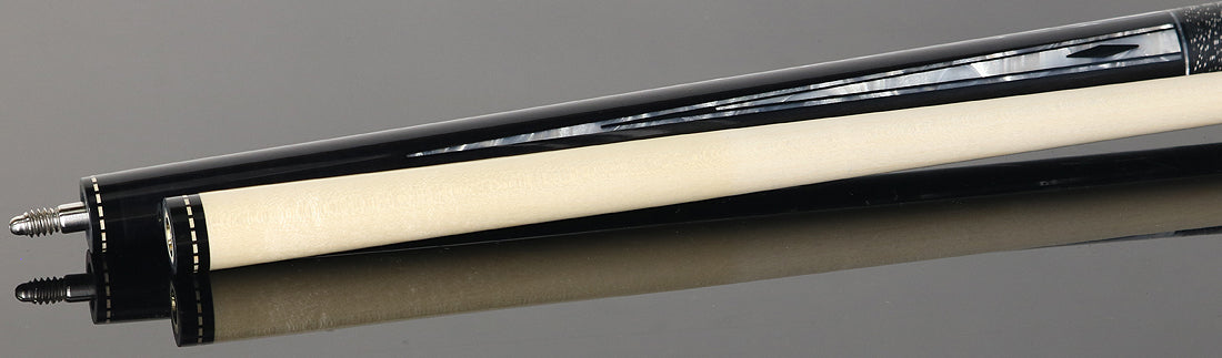 ビリヤード How ebony Pechauer JP T Series Ebony-Stained Maple with Sim. Ebony and Pearl
