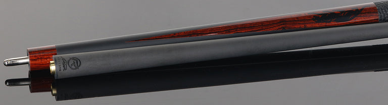 Predator Limited Edition SP2 Matte Black Forearm with Cocobolo Points Pool Cue