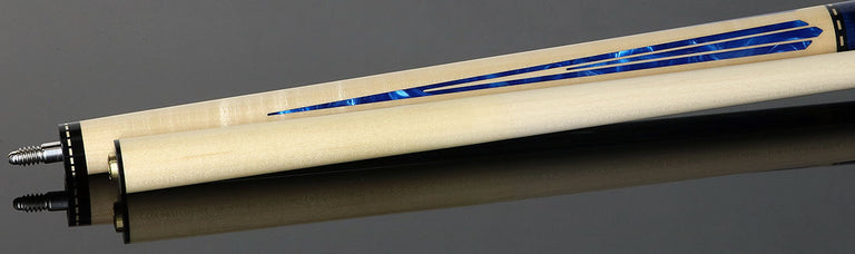 Pechauer JP Series JP07T Natural Maple with Blue Points Pool Cue