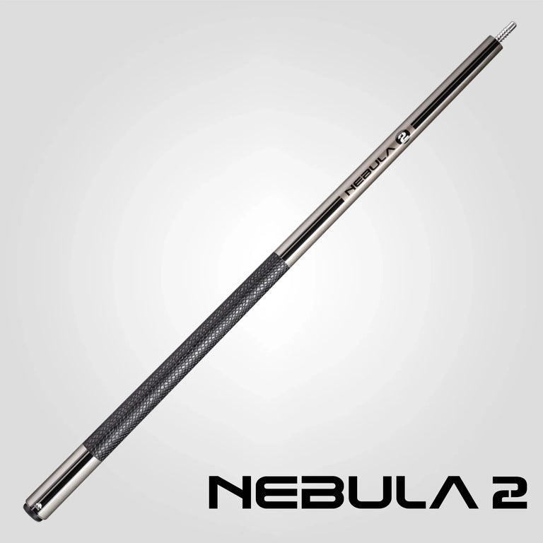 Rhino Nebula 2 Charcoal Gray Carbon Pool Cue with Sports Wrap