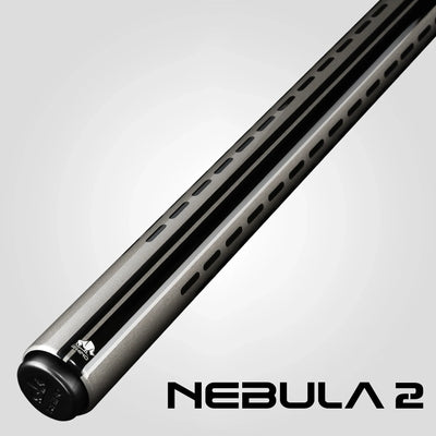 Rhino Nebula 2 Charcoal Gray No Wrap Carbon Pool Cue