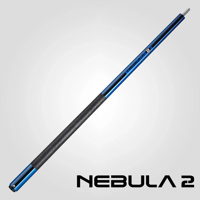 Rhino Nebula 2 Sky Blue Carbon Pool Cue with Sports Wrap