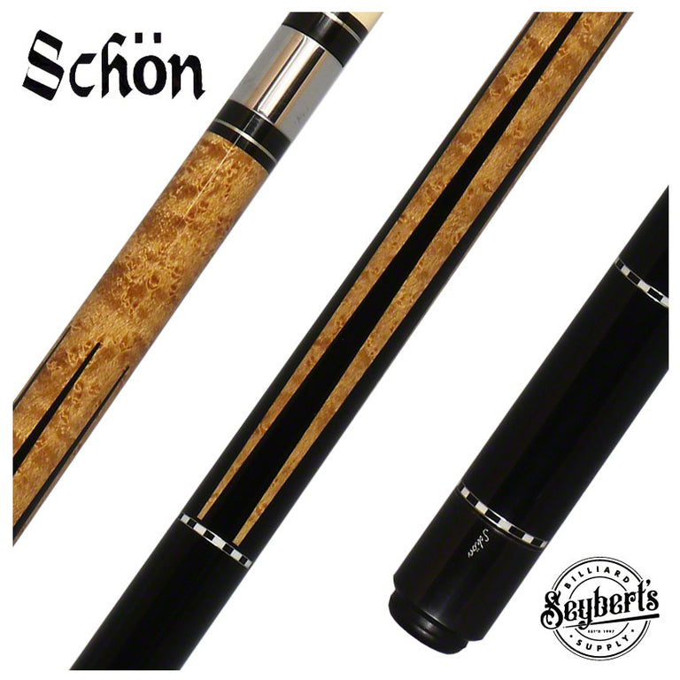 Schon BW4 Dark Stain Special Edition Cue - BW4DS