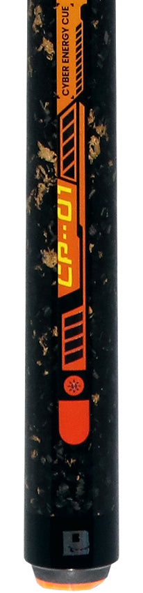 Little Monster Cyber Energy Sunshine Orange No Wrap Break/Jump Cue with Carbon Fiber Shaft