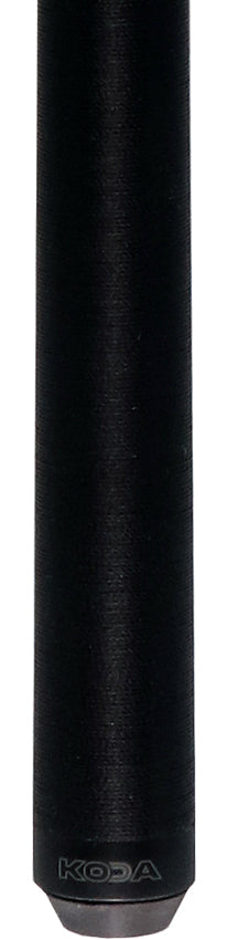 KODA Black with Red Cobra Graphic Pool Cue with Linen Wrap - KDV40BK