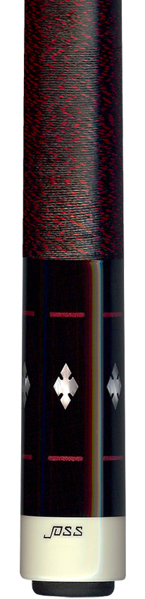 Joss Gray Stained Maple with Pearl Inlays Pool Cue - JC20-43