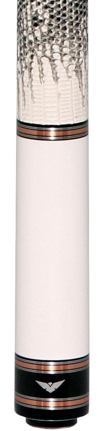 Cueroc Galaxy 2 White Colored Maple Pool Cue with Ring-Tailed Lizard Wrap