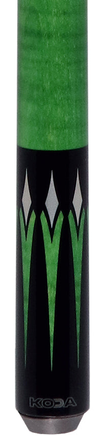 KODA Black with Green Points Graphic No Wrap Play Cue