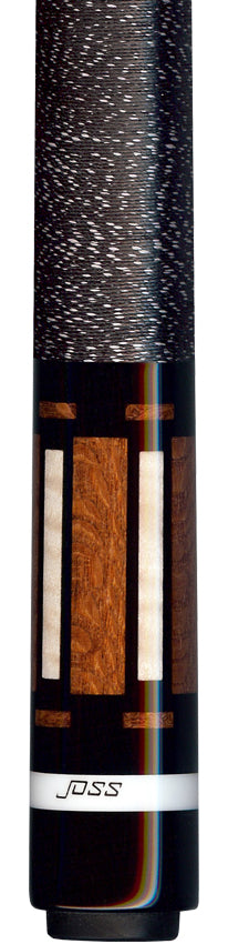 Joss Curly Maple with Maple Points and Inlays Pool Cue - JC2606