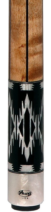 Viking Two-Feather Rising Spirits Pool Cue with Vikore Shaft