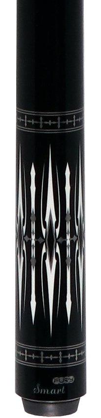 Fury No Wrap Graphic Pool Cue with Free 6 Inch Extension - FUTK2