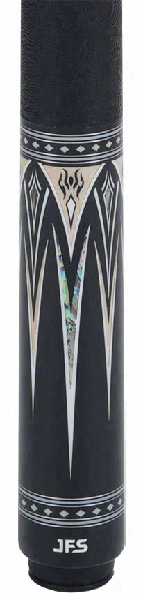 JFlowers Valen Luxe Pool Cue with Elephant Wrap and Carbon Shaft