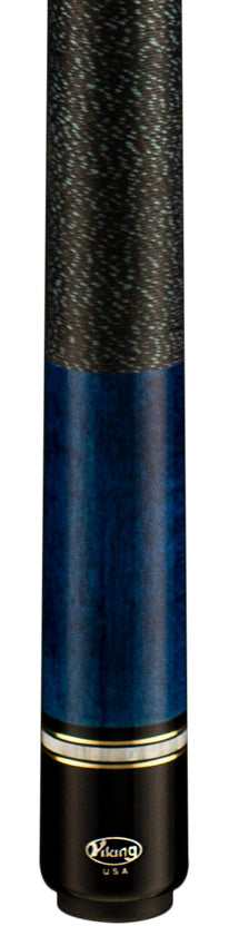 Viking ST0407 Storm Series Play Cue - Ocean Blue-Stained Maple