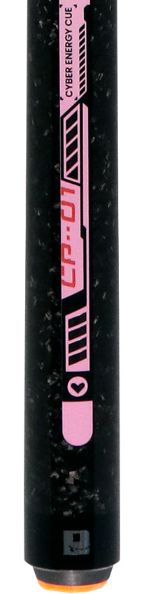 Little Monster Cyber Energy Love Pink No Wrap Break/Jump Cue with Carbon Fiber Shaft