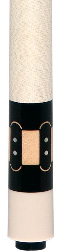 Balabushka Era Series Birdseye Maple with Ebony Points and Maple Window Inlays Pool Cue with Irish Linen Wrap