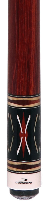 Longoni TP25C No Wrap Pool Cue with S2 American Shaft