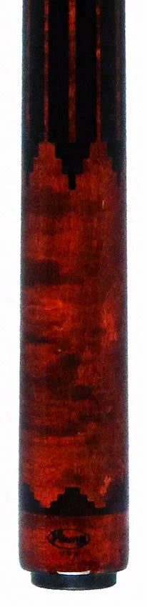 Viking Two-Feather Shadows of the Night Pool Cue with Vikore Shaft - New Design